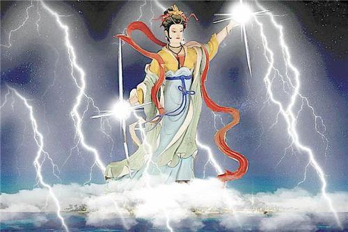 梦见神