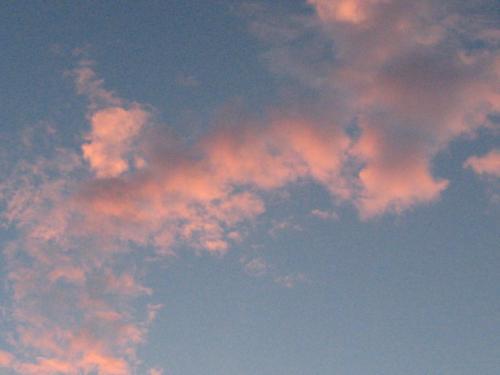梦见仰望傍晚的天空
