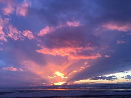 梦见夕阳