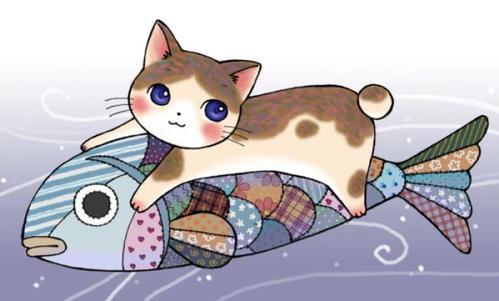 梦见猫吃鱼