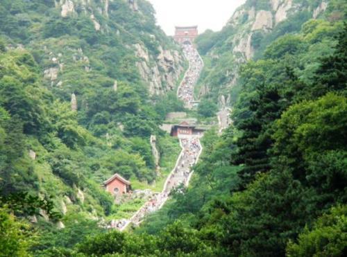 梦见泰山