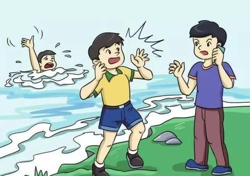 梦见溺水自救