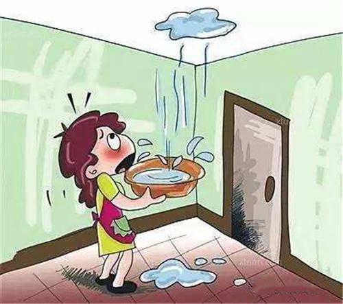 梦见下雨房子漏雨