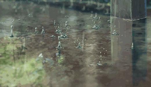 梦见下着小雨