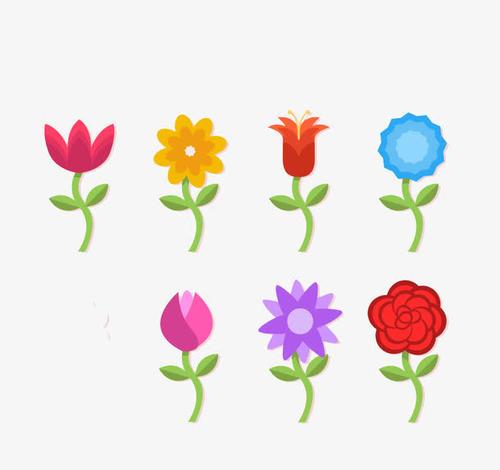 梦见五颜六色的花