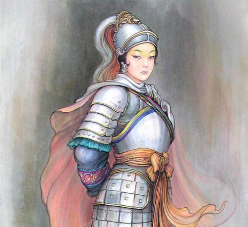 梦见女英雄