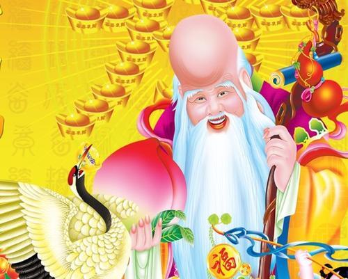 梦见老寿星