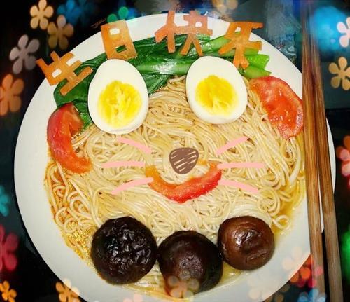 梦见寿面