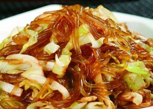梦见吃粉条