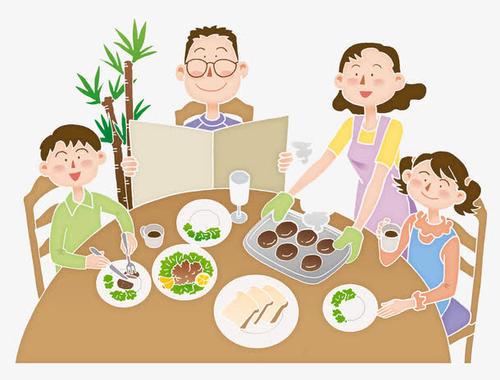 梦见一起吃饭