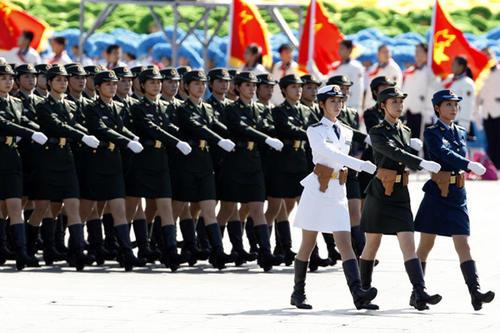 梦见自己参加阅兵