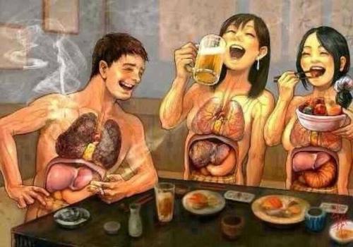 梦见自己在喝血