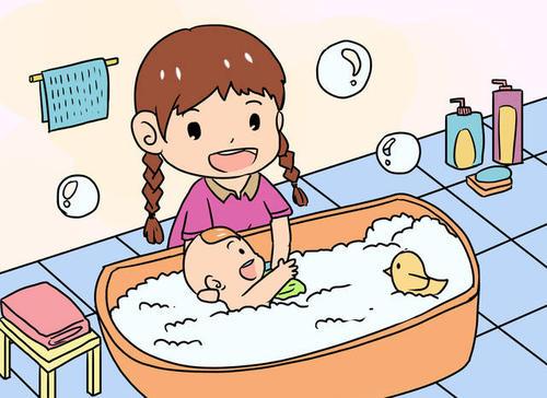 梦见帮孩子洗澡