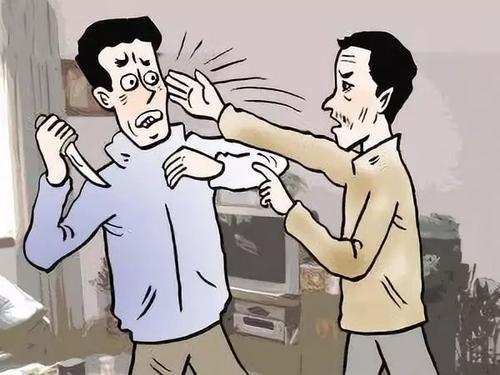 梦见儿子拿刀砍爸爸
