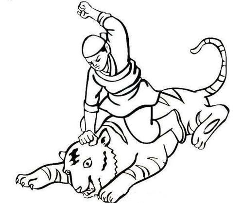 梦见武松打虎