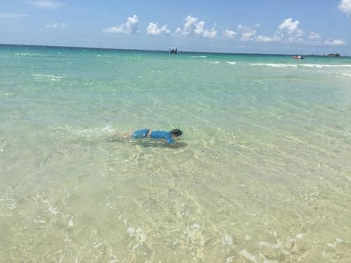 梦见在海里游泳