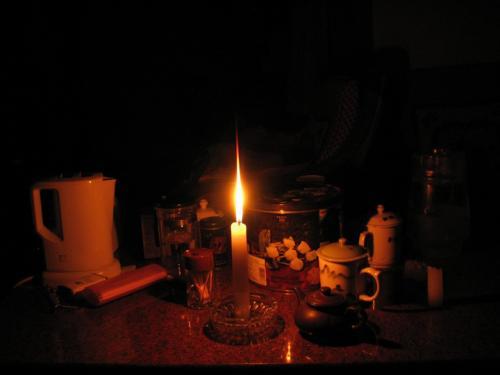 梦见家里半夜停电