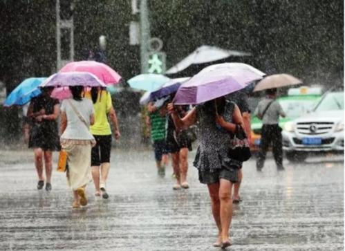 梦见雨天滑倒