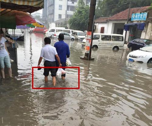 梦见下雨地上有积水
