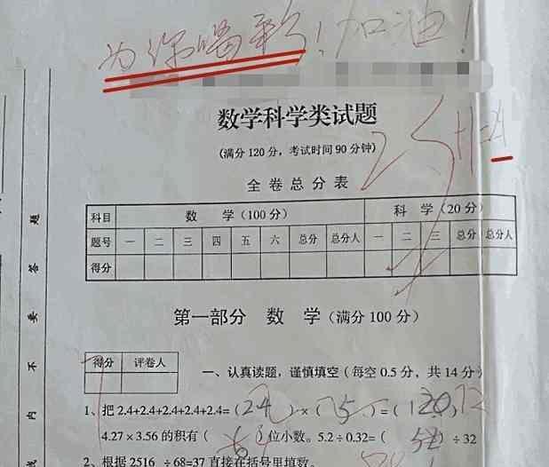 梦见考试不及格