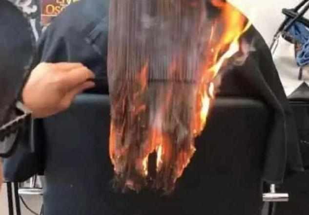 梦见自己被火烧