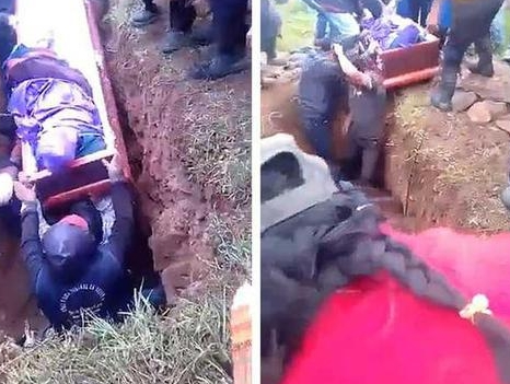 梦见抬棺材摔跤棺材坏了